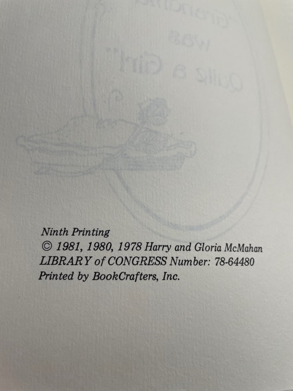 NWT Vintage “Grandma Was Quite a Girl" Heirloom Book. - Picture 3 of 12